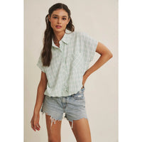 Kelly Green Bubble Top