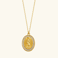 Nikki Smith - St. Christopher Coin Necklace