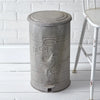 Metal Trash Can