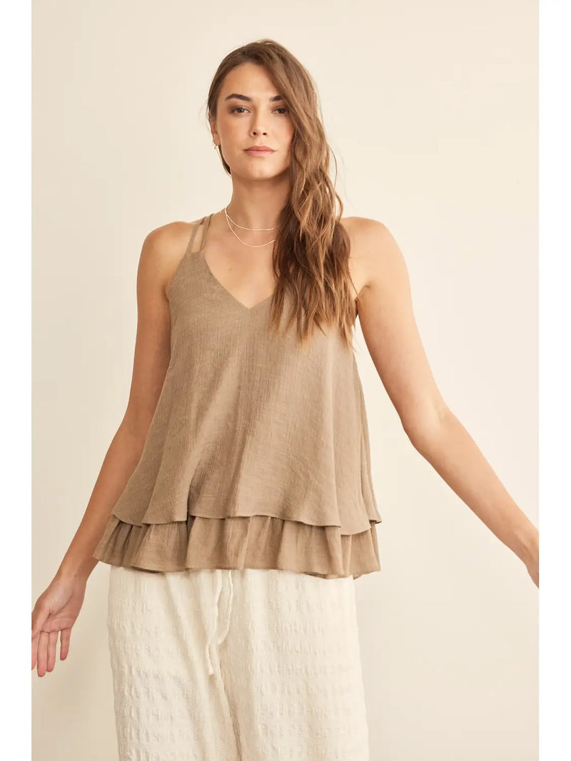 Leah Sleeveless Top