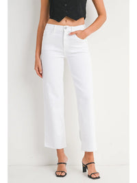 Gina Straight White Jean