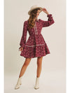 Misty Scallop Lace Dress