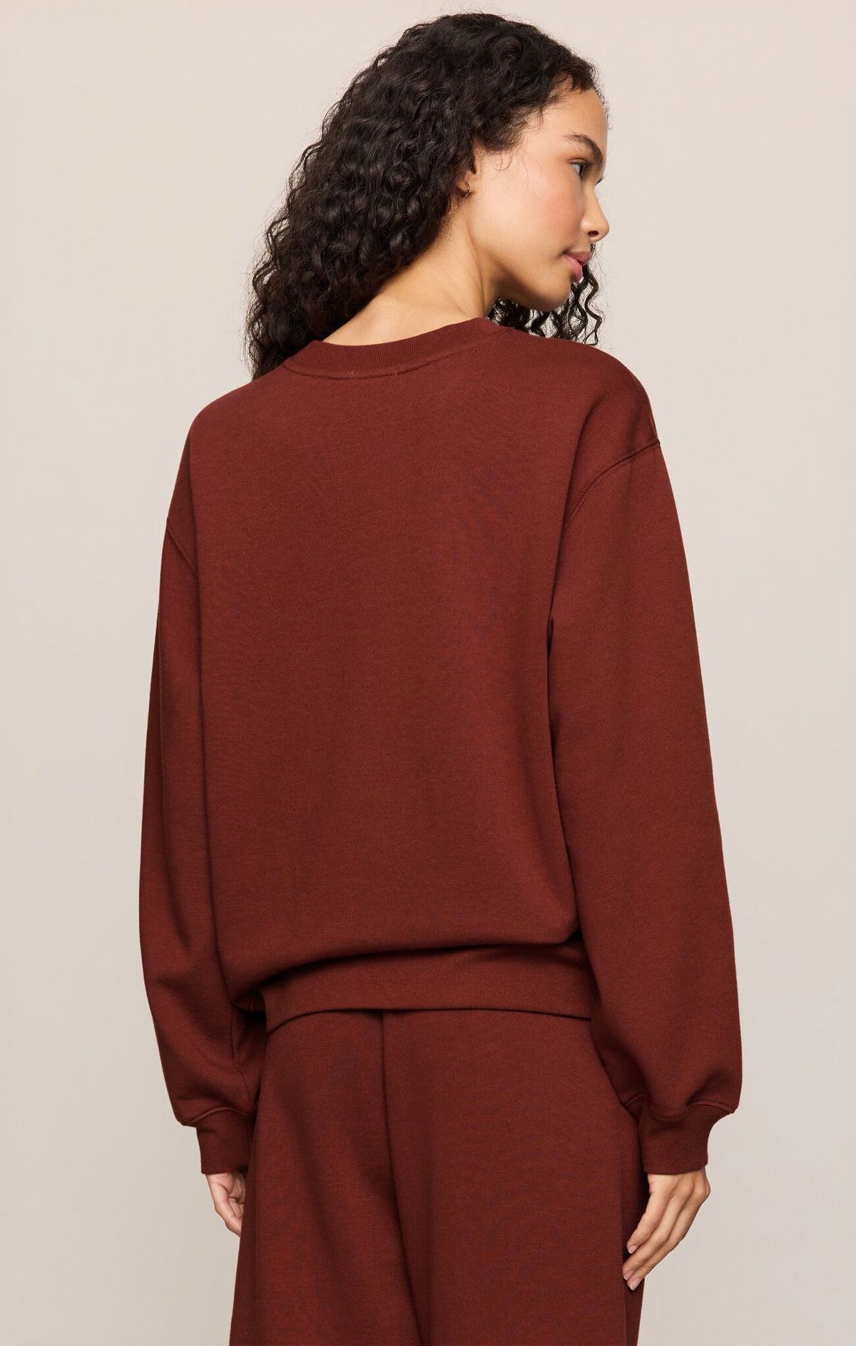 Z-Supply , Boyfried Sweatshirt, Rouge