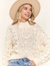 Madison Rhinestone Sweater