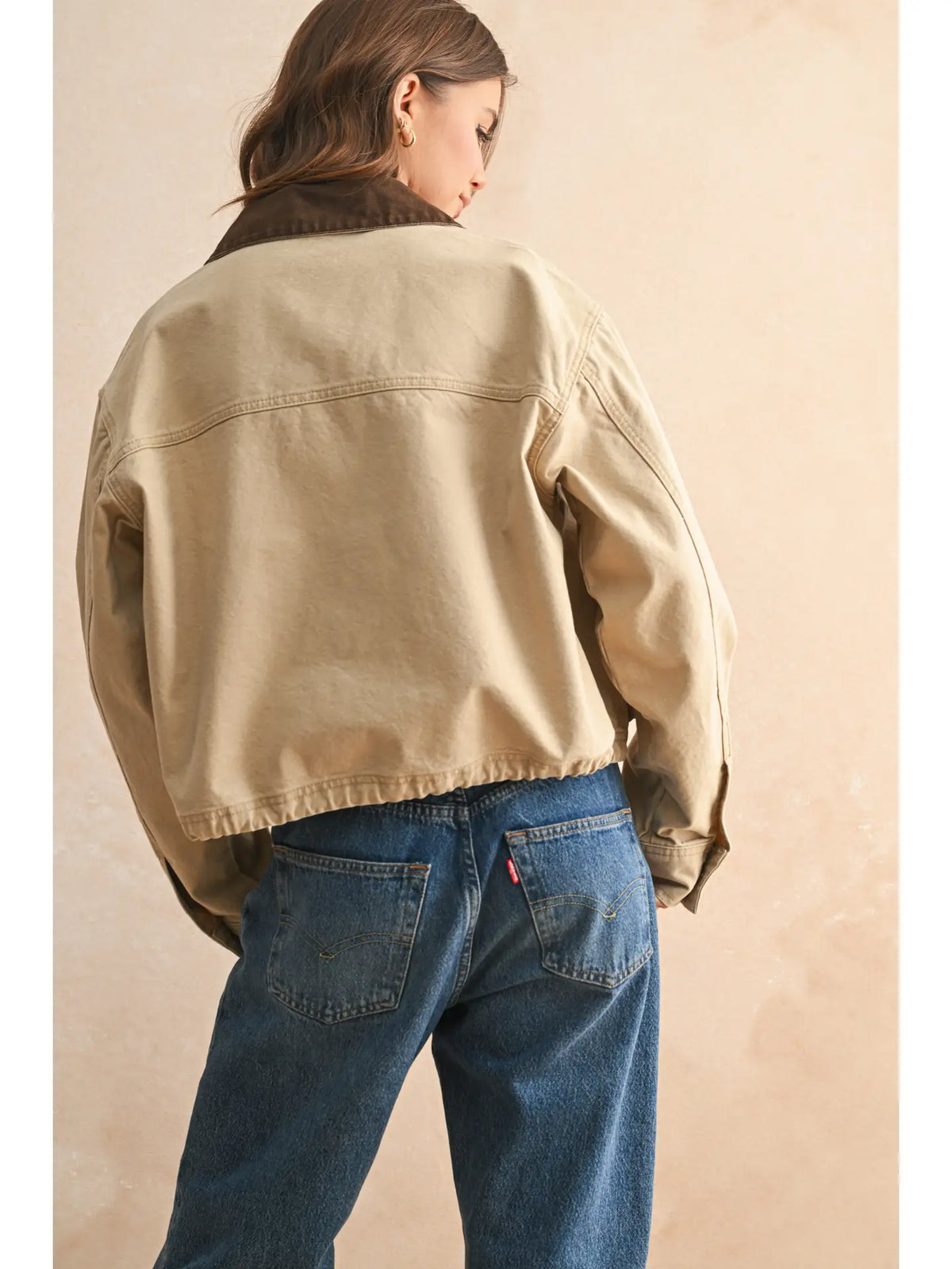 Contrast Utility Jacket