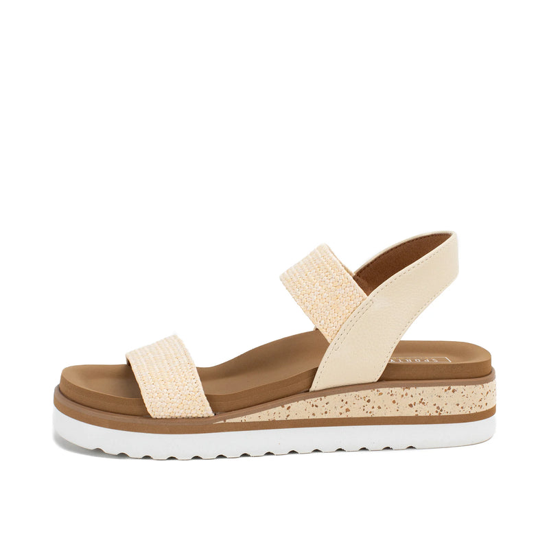 Terry Platform Sandal