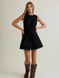 Jenny Black Denim Dress