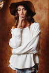 Chloe Round Hem Sweatshirt