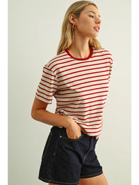 Essential Stripe Ringer Tshirt