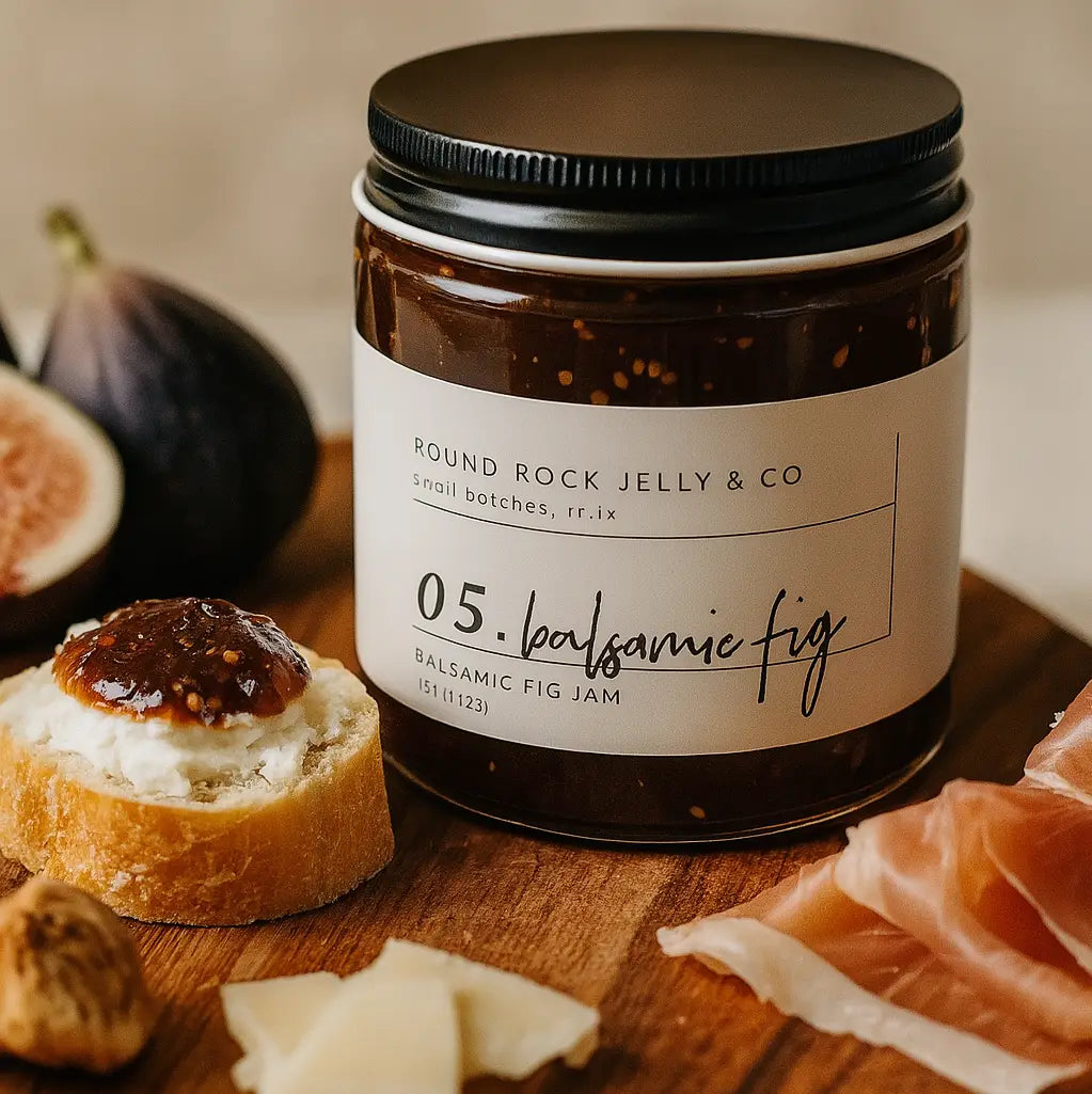 Round Rock Jelly Co-Balsamic Fig Jelly