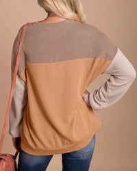 Kacey Color Block Sweater
