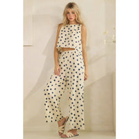 Ocean Breeze Polka Dot set