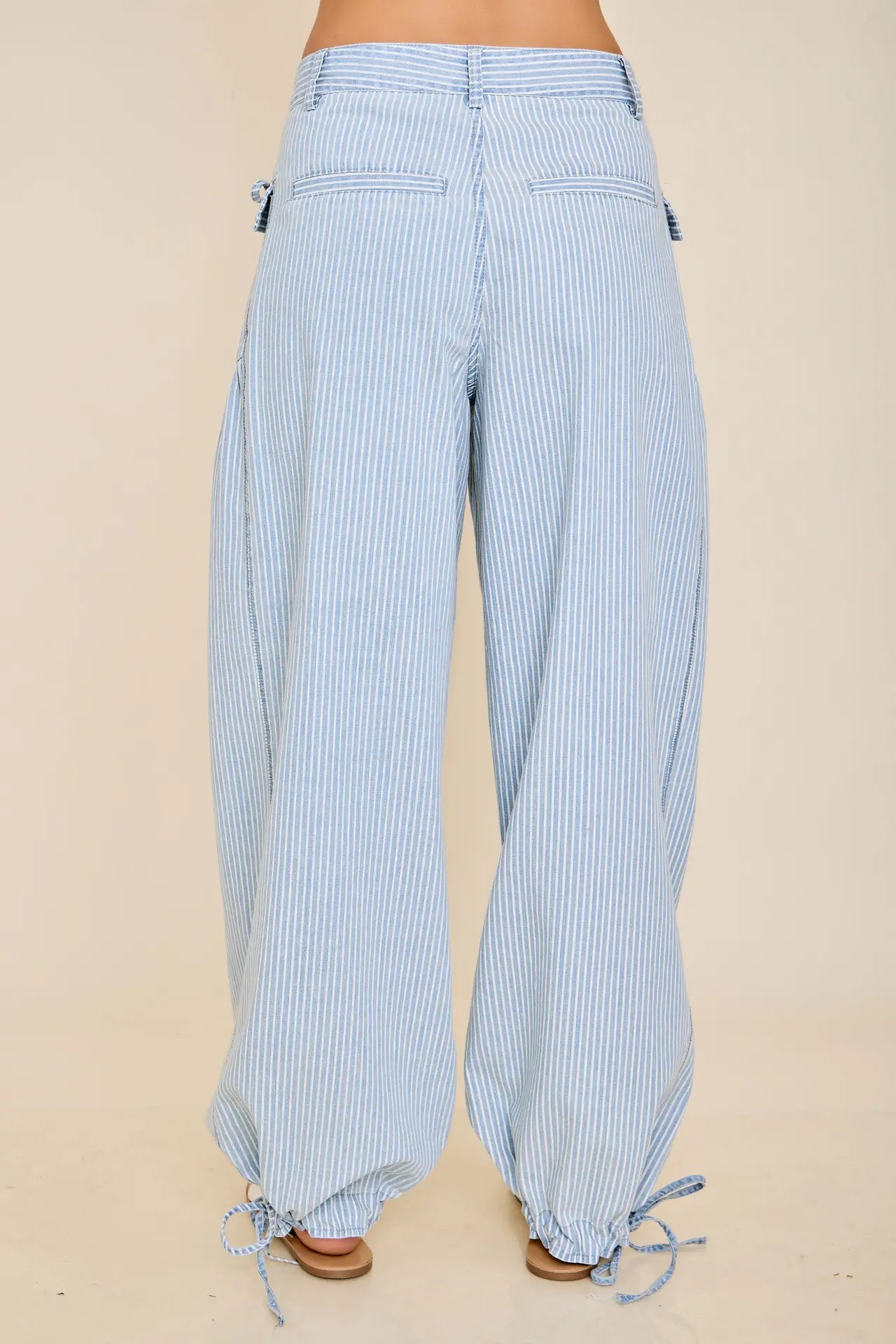 Southern Stripe Balloon Pants