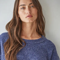 Allison Short Sleeve Boxy Knit Sweater