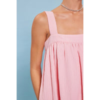 Shelby Crinkled Babydoll Dress