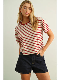 Essential Stripe Ringer Tshirt