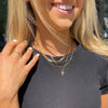 Nikki Smith - Pearl Cross Necklace