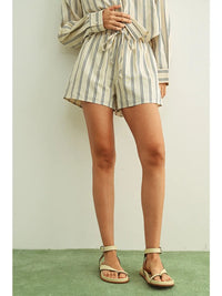 Chancy Striped Shorts
