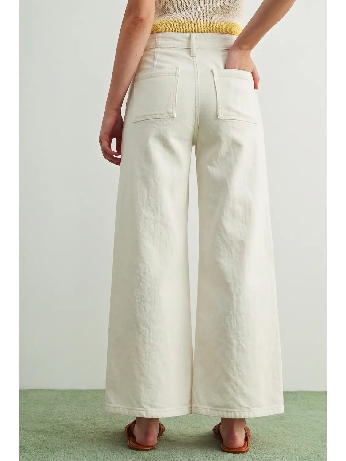 Whitney White Denim Pants