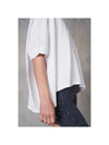 Blake Cropped Tee - White