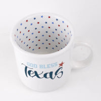 God Bless Texas Coffee Mug