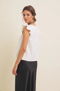 Everly White Top