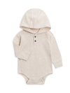 Cole - Waffle Hooded Bodysuit
