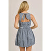 Baylor Sleeveless Bubble Hem Dress