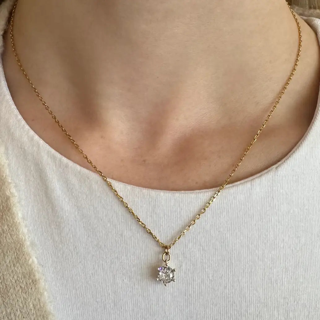 Nikki Smith - Gold Diamond Necklace