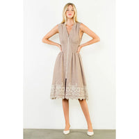 Emory Embroidered Dress - august