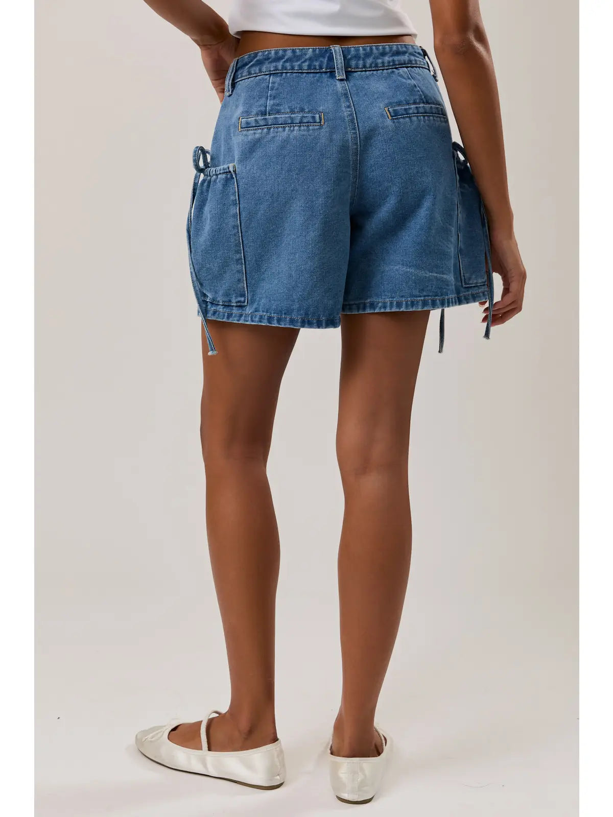 Lana Pocket Detail Shorts