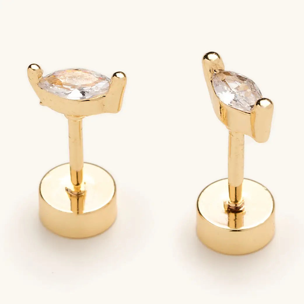 Nikki Smith - Flat Back Crystal Marquise