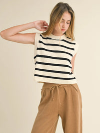 Striped Pattern Sweater