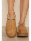 Chunky Embroidered Mule