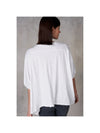 Blake Cropped Tee - White