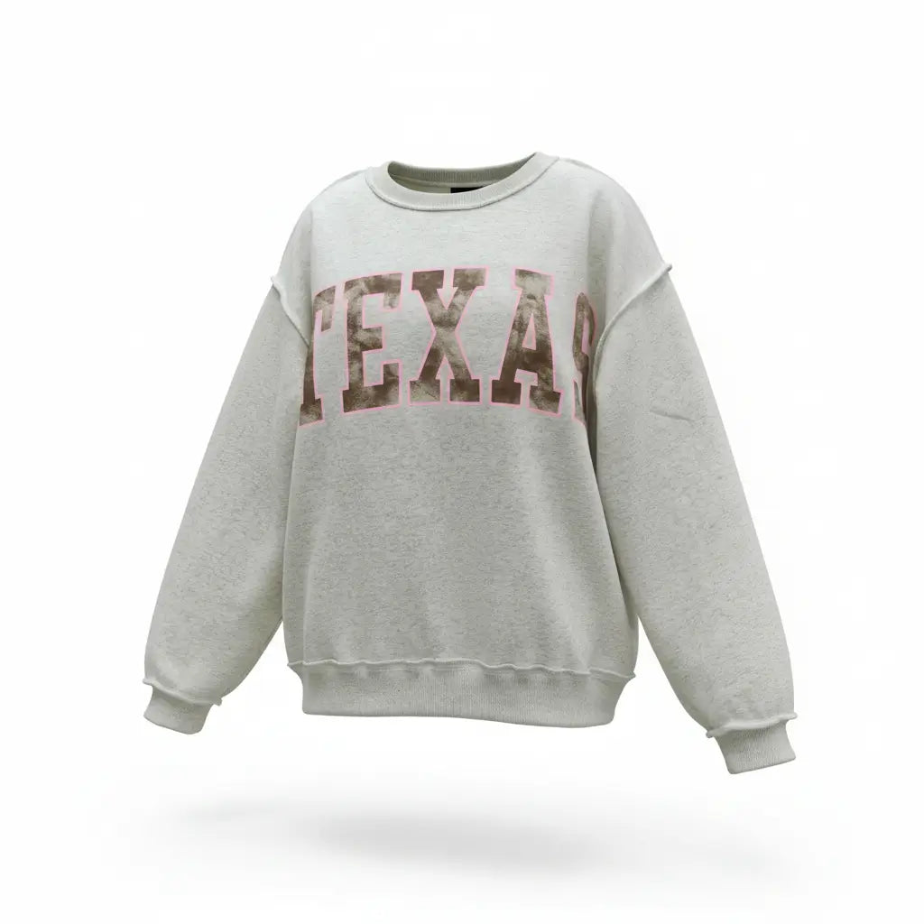 Reversible Varsity Fleece Sweatshirt