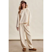 Laynee Cotton Knit Lounge Set