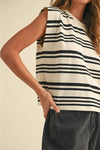 Misty Striped Top