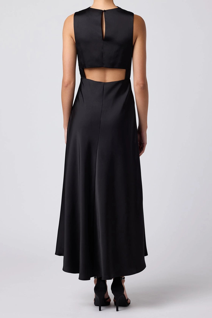 Ada Satin Midi Dress