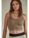 Nylon Spandex Ribbed Top