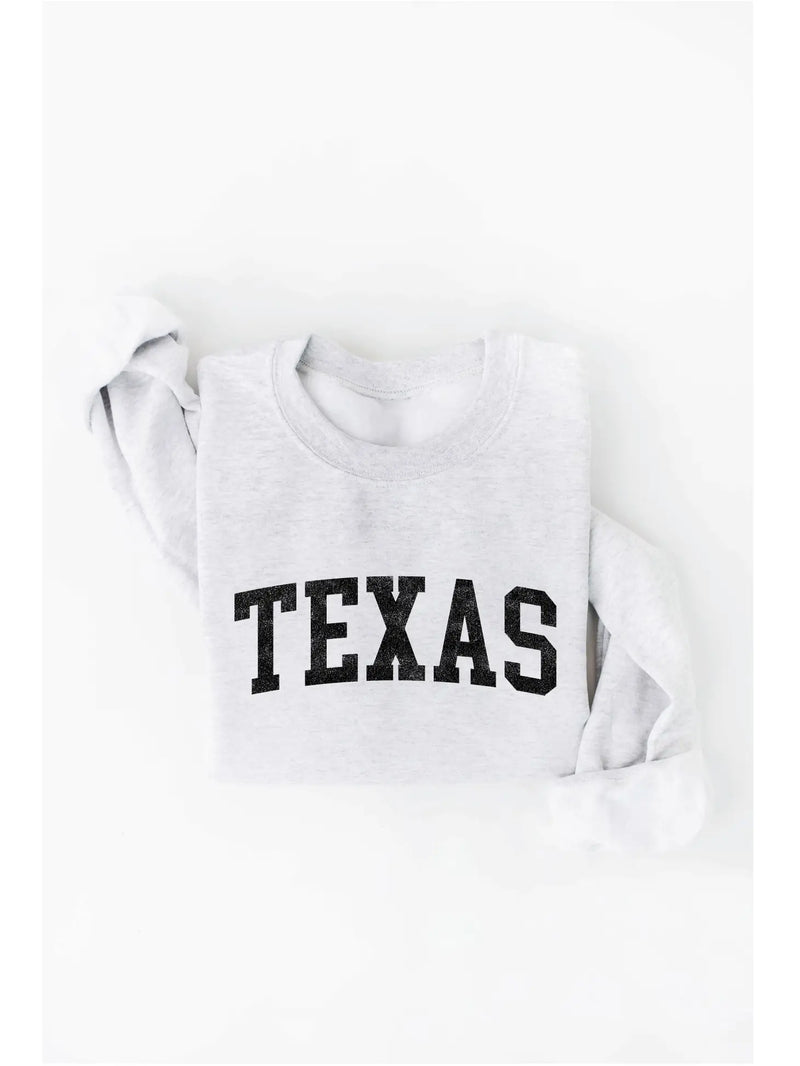 Texas Graphic Sweatshirt - Gray
