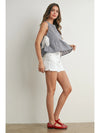 Sky Meadow Peplum Top