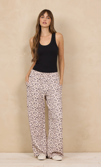 Pink Leopard Lounge Pants