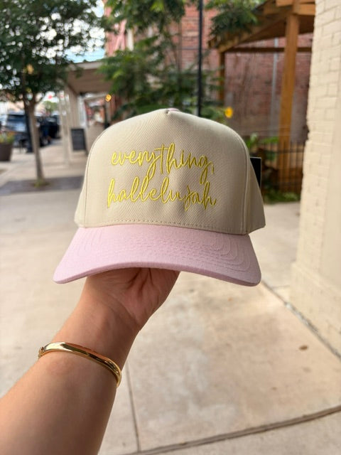 Embroidered Hat - Everything Hallelujah