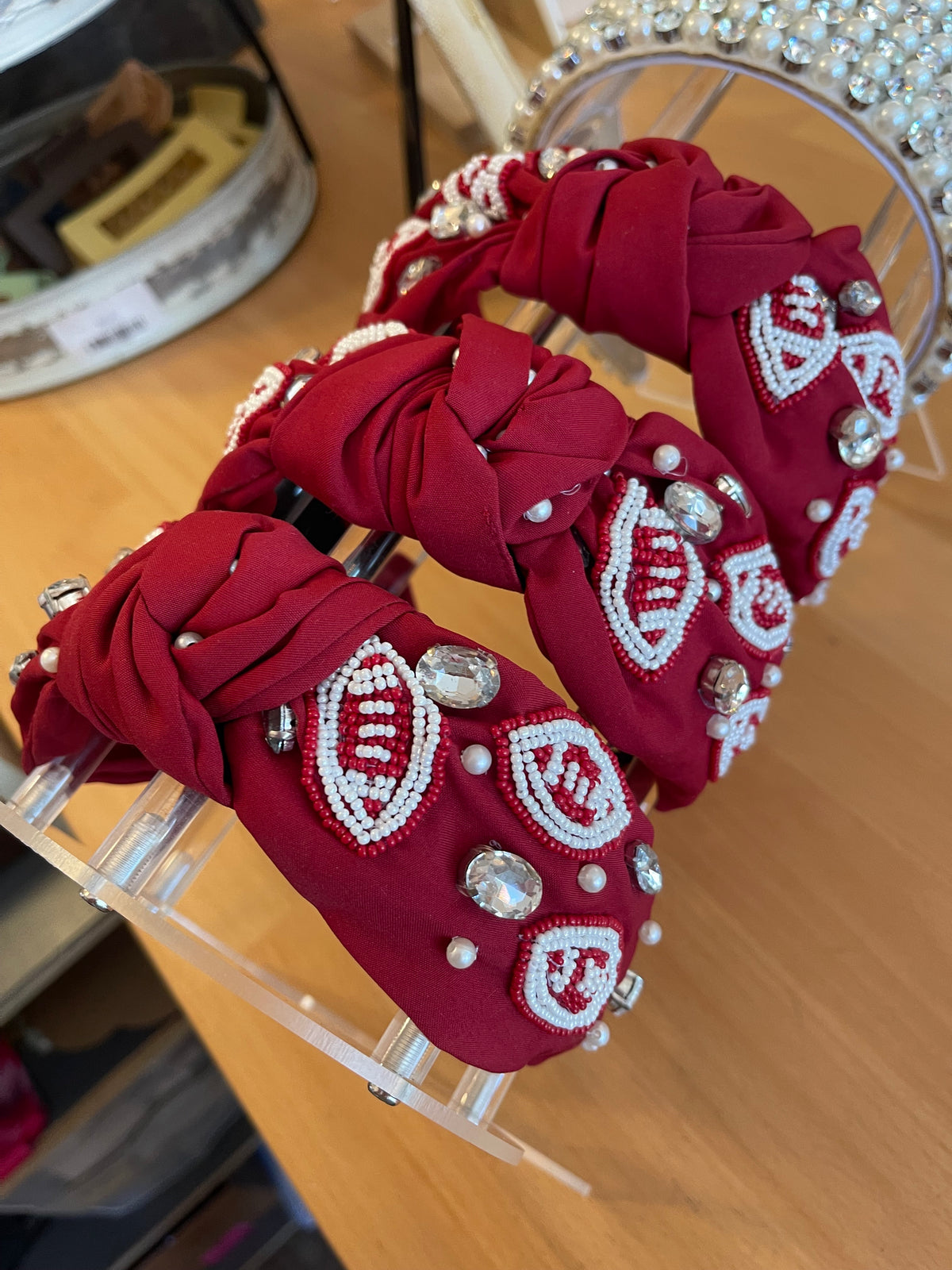 Maroon Football Headband