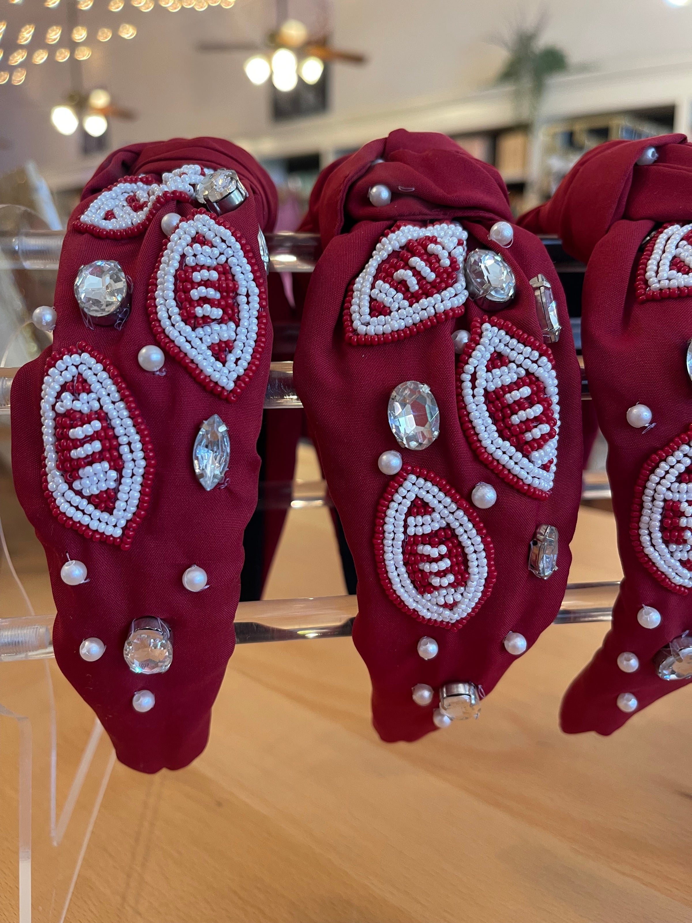 Maroon Football Headband