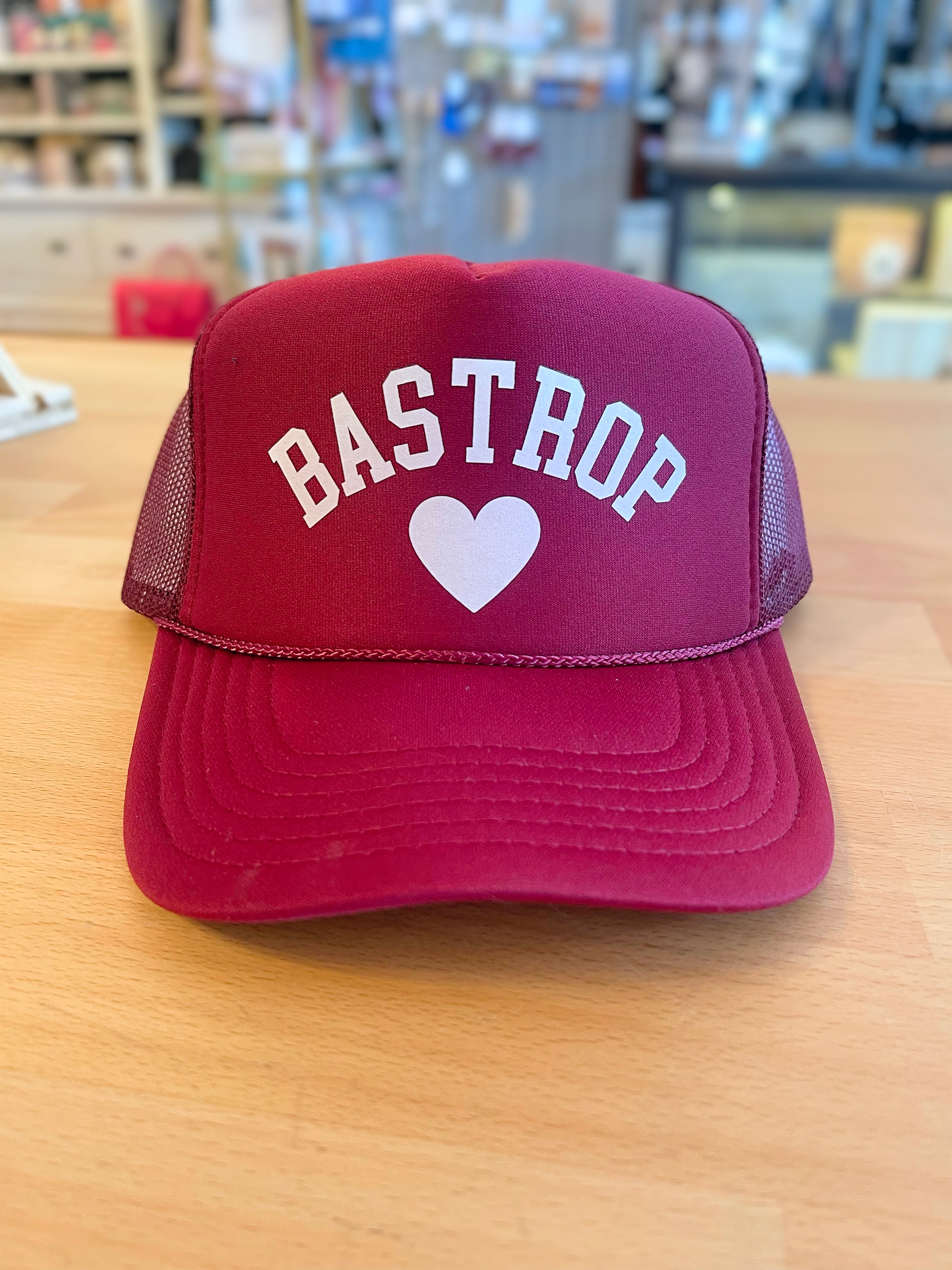 Bastrop Trucker - Maroon