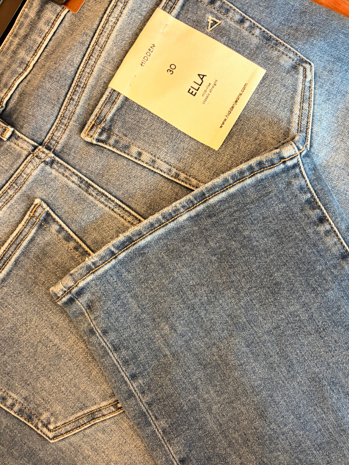 Hidden - Ella Mid Rise Jean