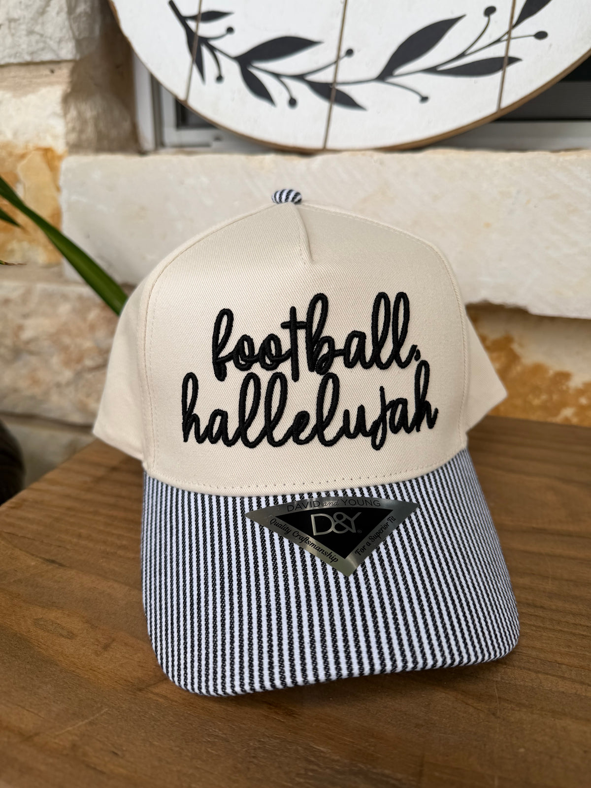 Embroidered Hat - Football Hallelujah
