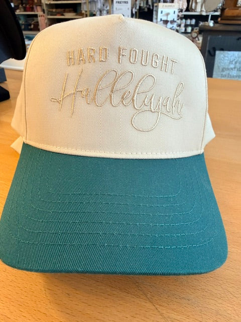 Embroidered Hat - Hard Fought Hallelujah